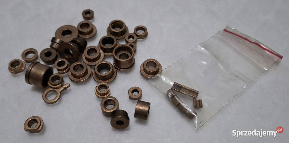 Tuleje mosiężne podkładki mosiądz z kołnierzem śląskie Czeladź