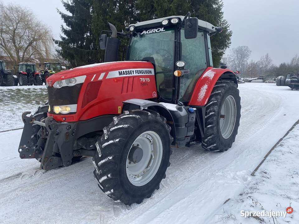 MASSEY FERGUSON 7615 DYNA6 2013r tuz Massey Ferguson Biała