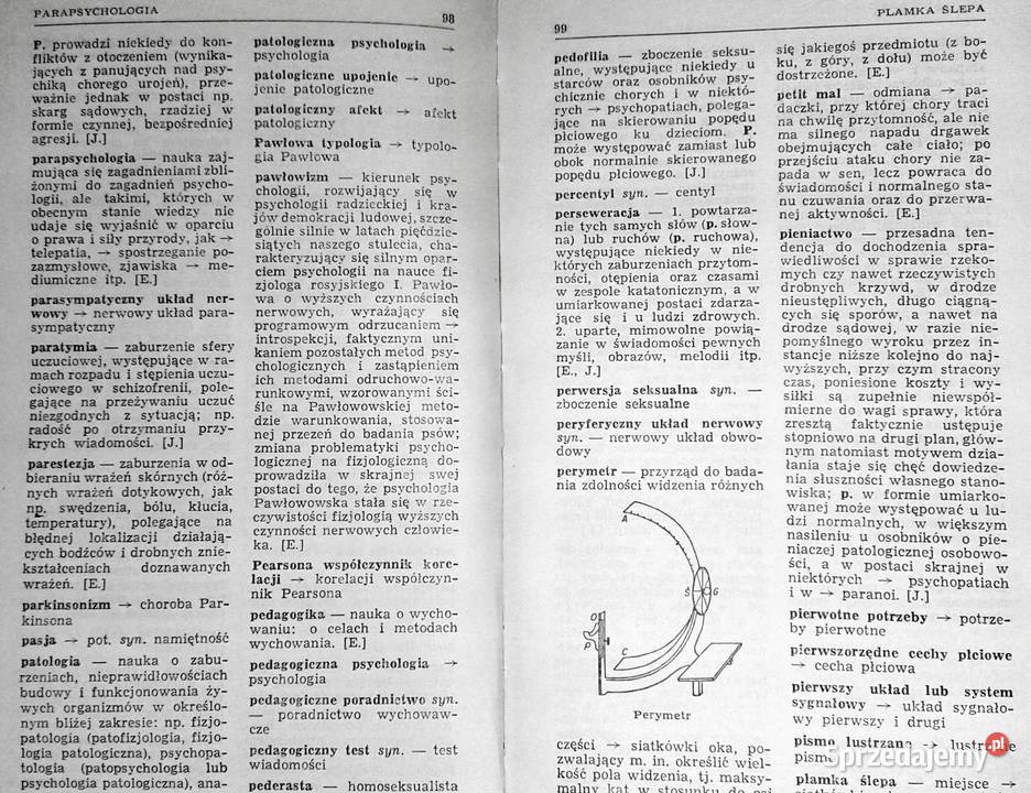 Mały słownik psychologiczny J Ekel J Jaroszyński twarda Chełm
