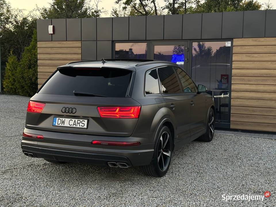 Audi SQ7 Audi SQ7 Bezwypadkowa Salon Polska 435KM dolnośląskie Wrocław
