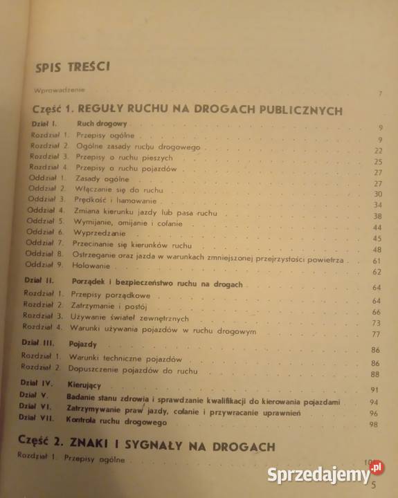 Sprzedam kodeks drogowy wyciąg kierowców J Zasel Bukowno
