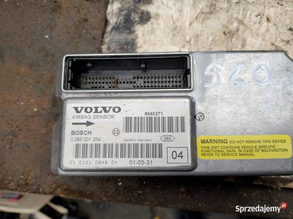 VOLVO S60 I sensor airbag 0285001254 Kielce