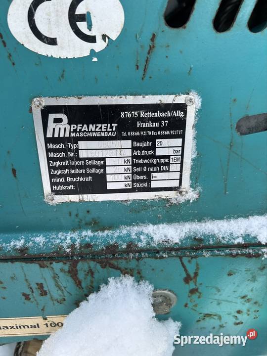 Wyciagarka do lasu małopolskie Jordanów