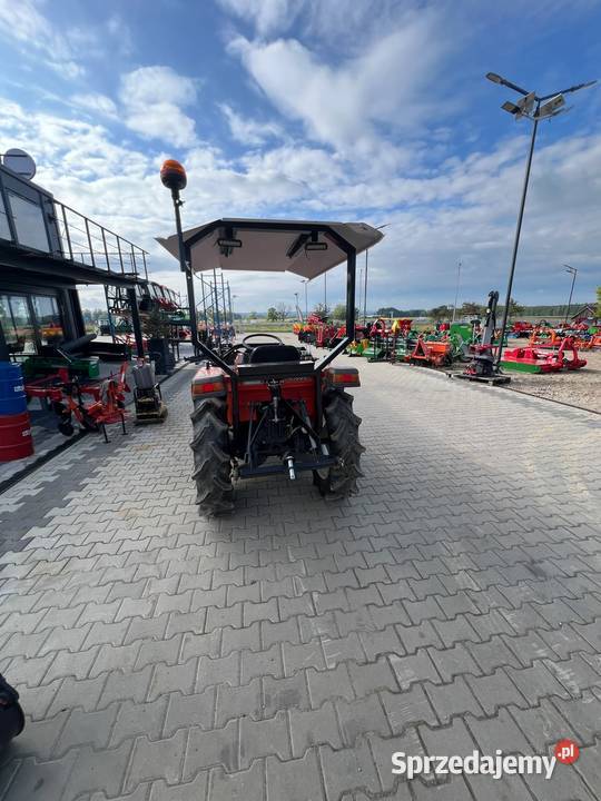 Mini Traktorek KUBOTA GL23 z TURem i łyżką pług