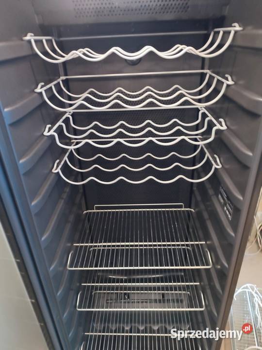 Chłodziarka na wino lodówka witryna Faktura