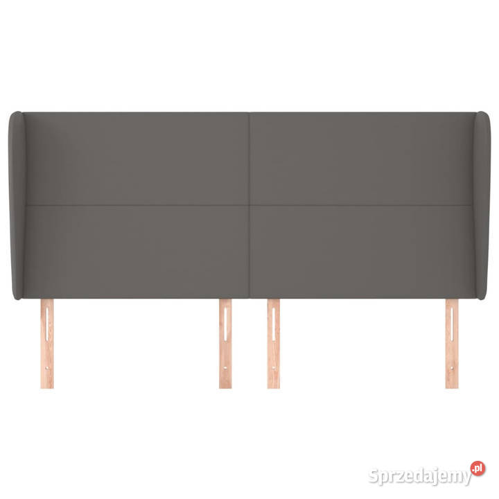 Zagłówek uszak szary 183x23x118128 sztuczna Warszawa sprzedam