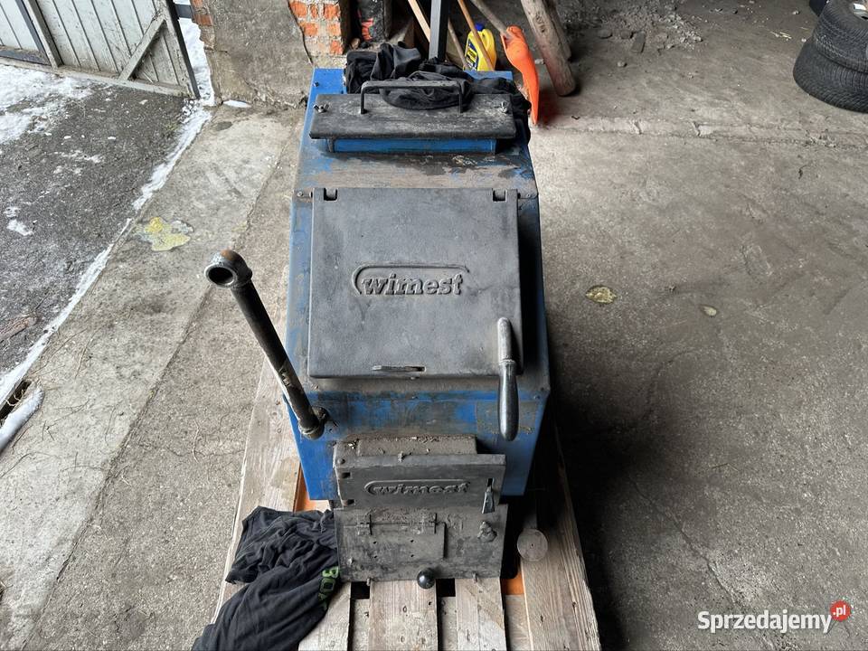 Pozostałości stronie piecu Wimest