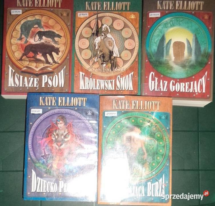 5x Korona gwiazd Kate Elliott KOMPLET super stan fantasy