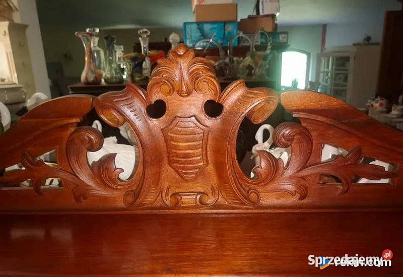 Przepiękna komoda Z nadstawką lustro zakończoną pomorskie Gdańsk