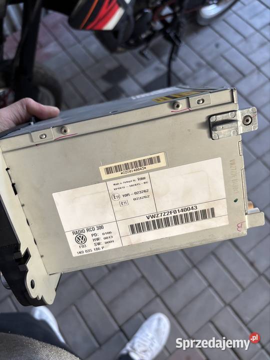 Radio fabryczne Volkswagen golf 5 V RCD300 Janów Lubelski