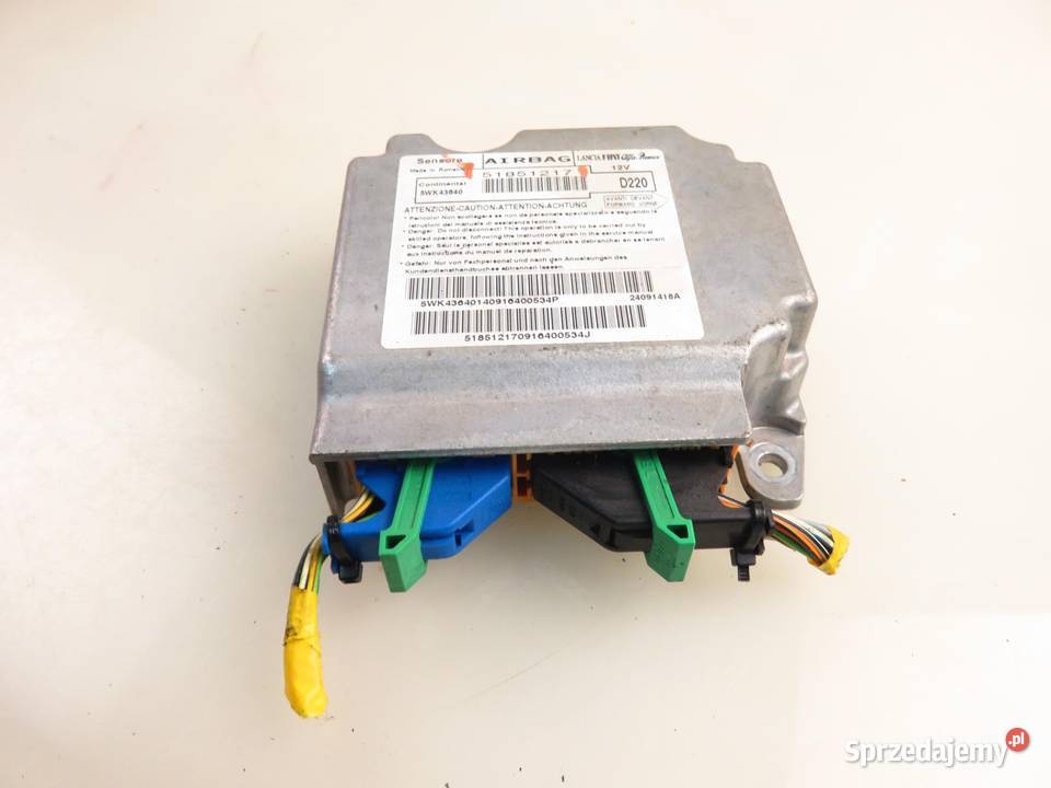 MODUŁ AIRBAG FIAT BRAVO II 198 51851217