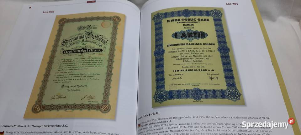 katalog aukcyjny papierów wartościowych 5059 Warszawa