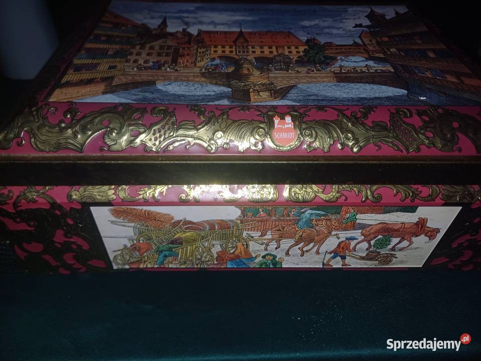 Puszka blaszana zabytkowa EOtto Schmidt 1988r Boguszów-Gorce sprzedam
