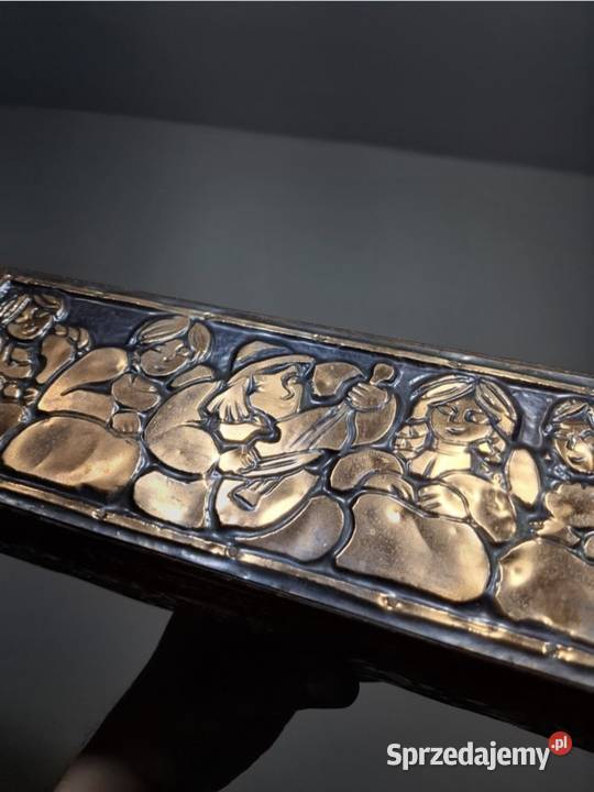 Retro pudełko skrzynka pamiątka kolejowa Pozostałe Kraków