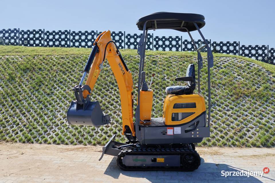 Minikoparka APS KME12 1 tona NOWA 2025 ramię Legnica