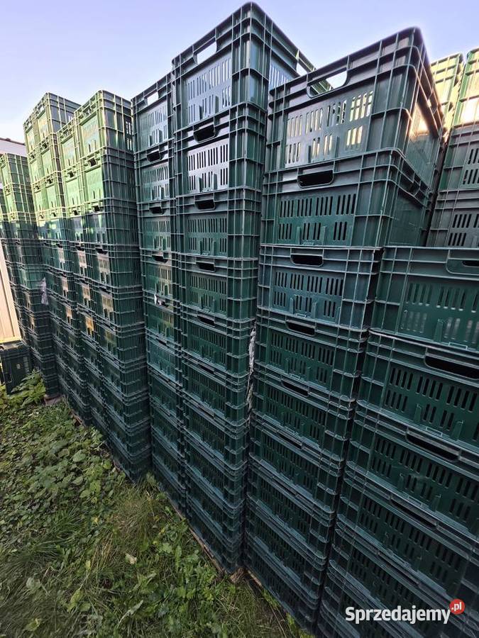 Skrzynki plastikowe mocne nowe producent Rolnictwo