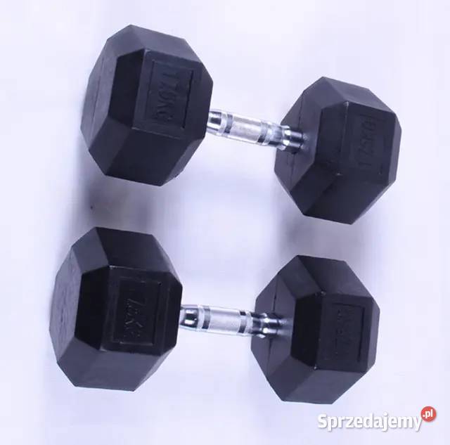Hexagon dumbbels set 2520 8x Paar plus Rack śląskie Cieszyn sprzedam