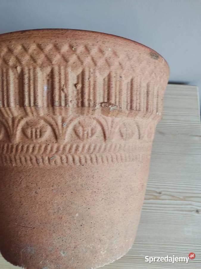 Donica doniczka ceramiczna gliniana fi 336 Głuchołazy