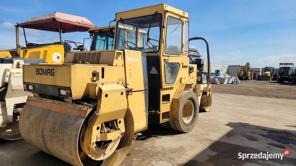 BOMAG BW154AC walec drogowy guma metal do masy nie Kacice