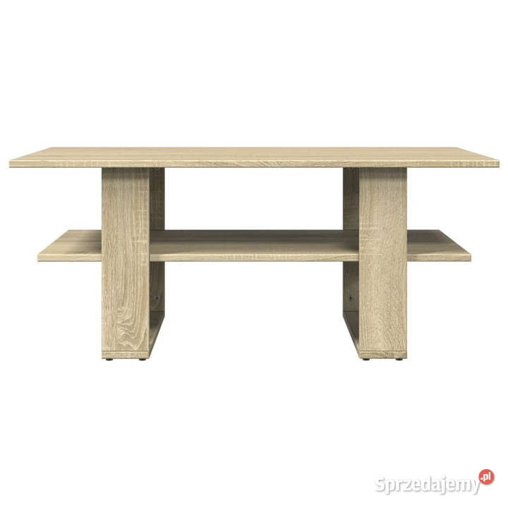 Stolik kawowy dąb sonoma 102x55x42 materiał mazowieckie Warszawa