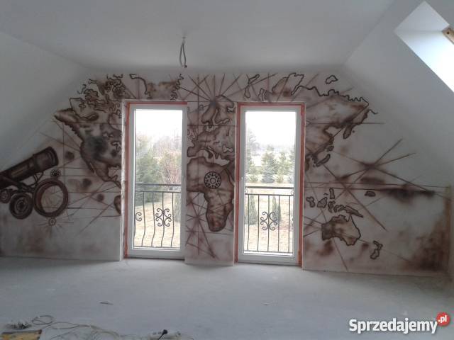 Artystyczne malowanie ścian