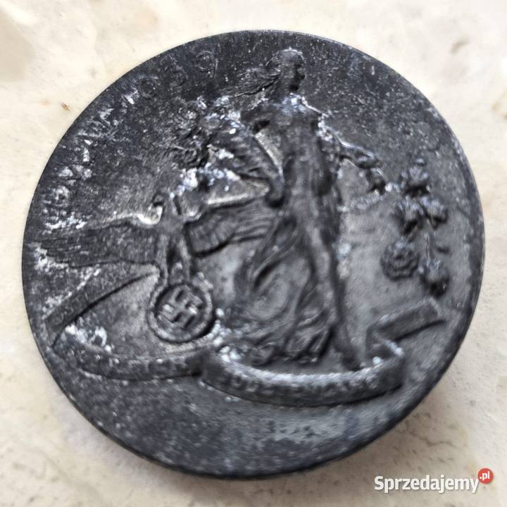 Aluminiowa odznaka okolicznościowa Trzecia Bronisze