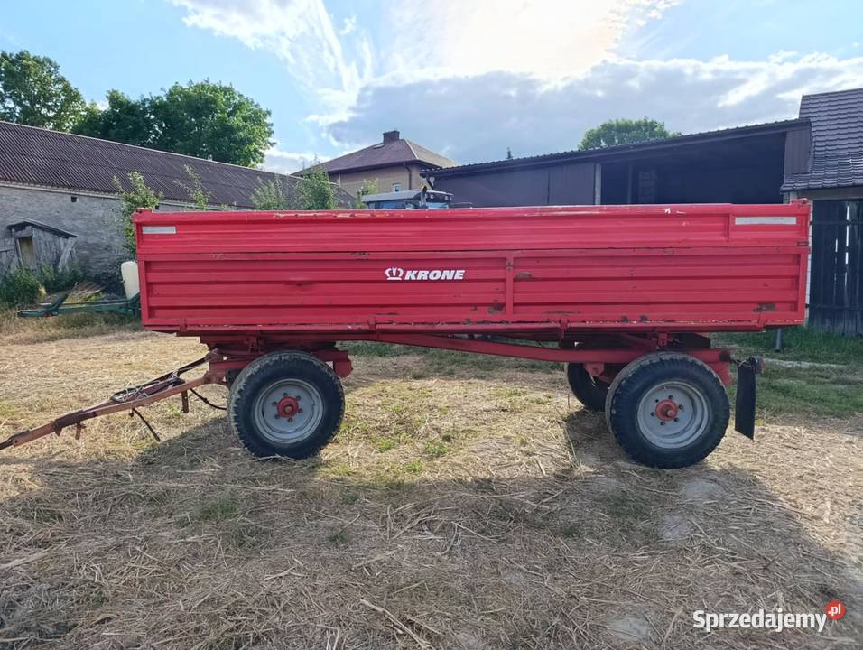 Przyczepa wywrtoka 6 Ton zarejestrowana Baranówek