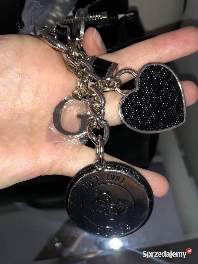 Guess torebka czarna duza Dla kobiet Białystok