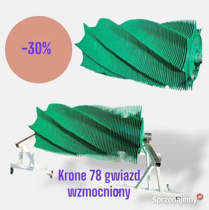 Przyczepa samozbierająca Krone XXL Nowy Rotor Brójce