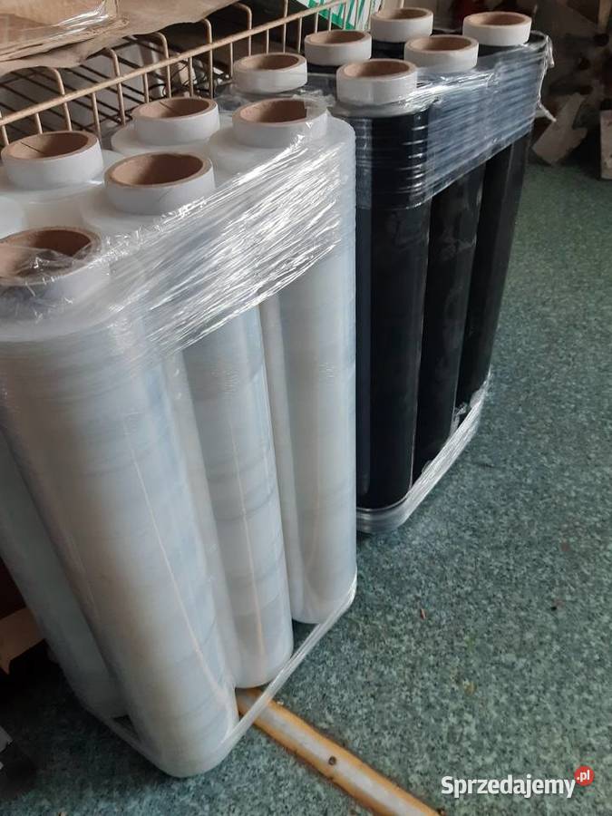 Folia strefach 23my 24 czarna Łęczna sprzedam