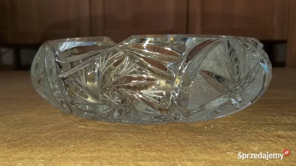 Kryształowa popielniczka popielnica Warszawa sprzedam