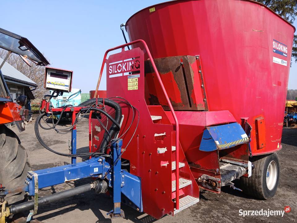 Paszowóz pionowy Siloking 14 m3 Typ MP 14 Ryki