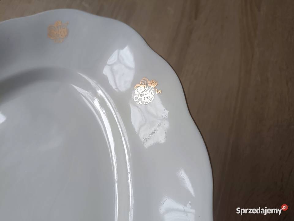 Duży półmisek Karolina PRL Pozostałe Kwidzyn