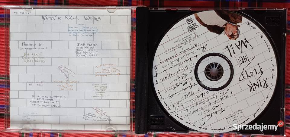 Pink Floyd The Wall 2CD 2 płyty Płyty i kasety