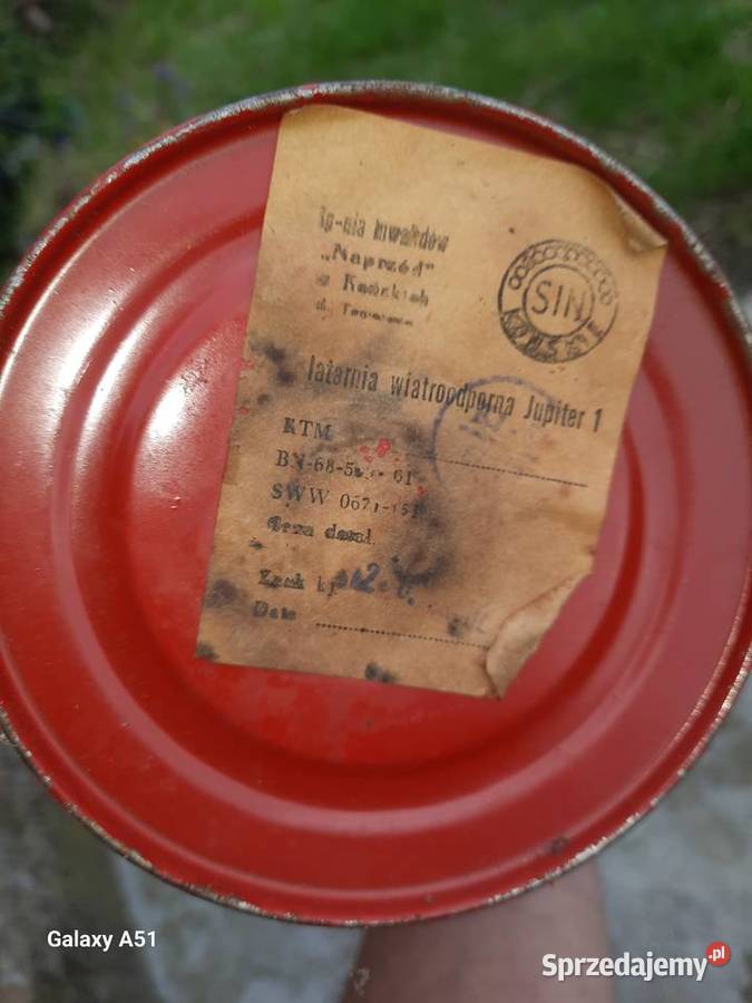 Lampa naftowa Jupiter 1