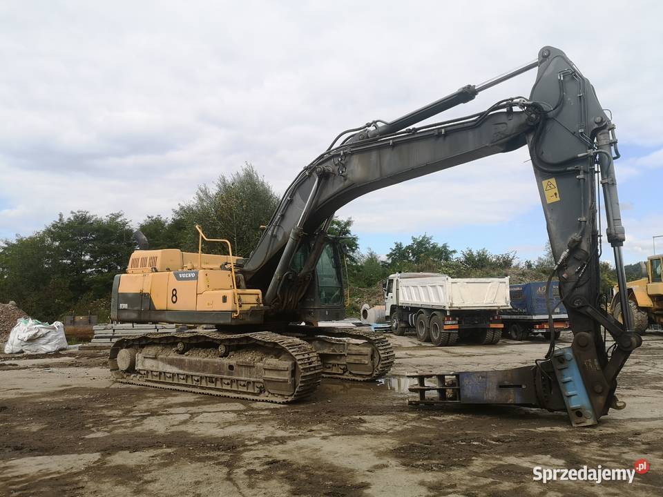 Volvo EC 380 Szczypce do wyburzen Koparka Rok produkcji 2011 Koparki śląskie Cieszyn