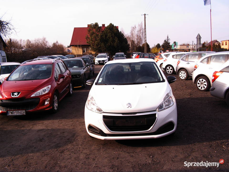 Peugeot 208 16 eHDI 2017r Hatchback Września