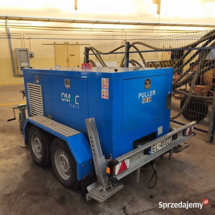 Wciągarka kablowa linowa 10 ton 100kN OMAC Italy Głogów sprzedam