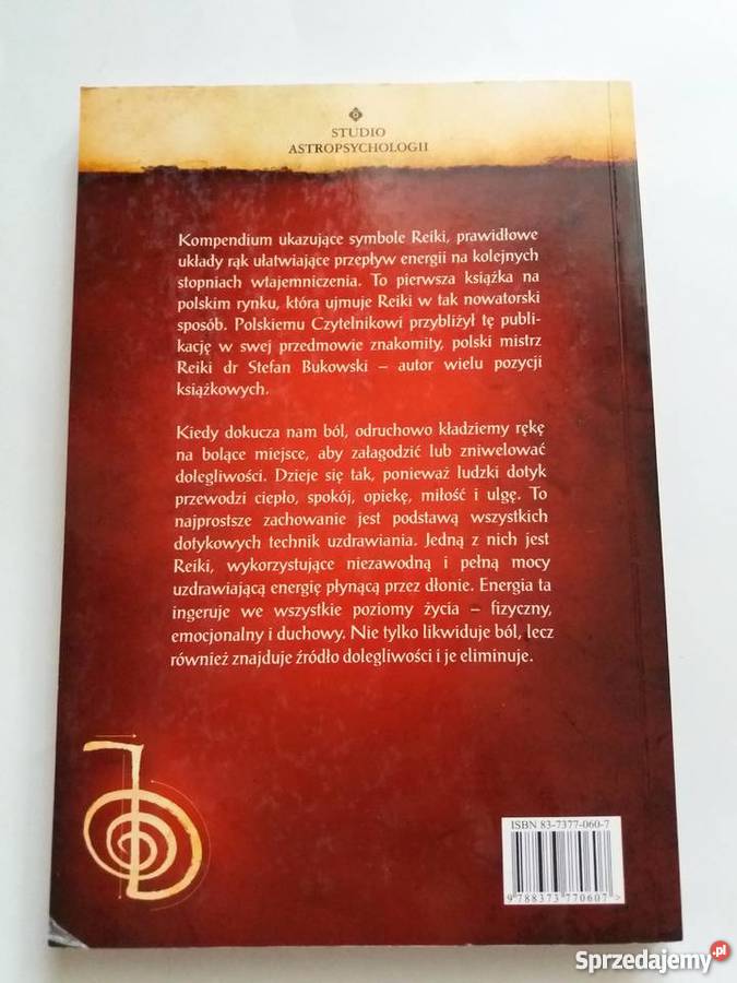 Reiki Przewodnik sztuce uzdrawiania Diane Stein Rzeszów sprzedam
