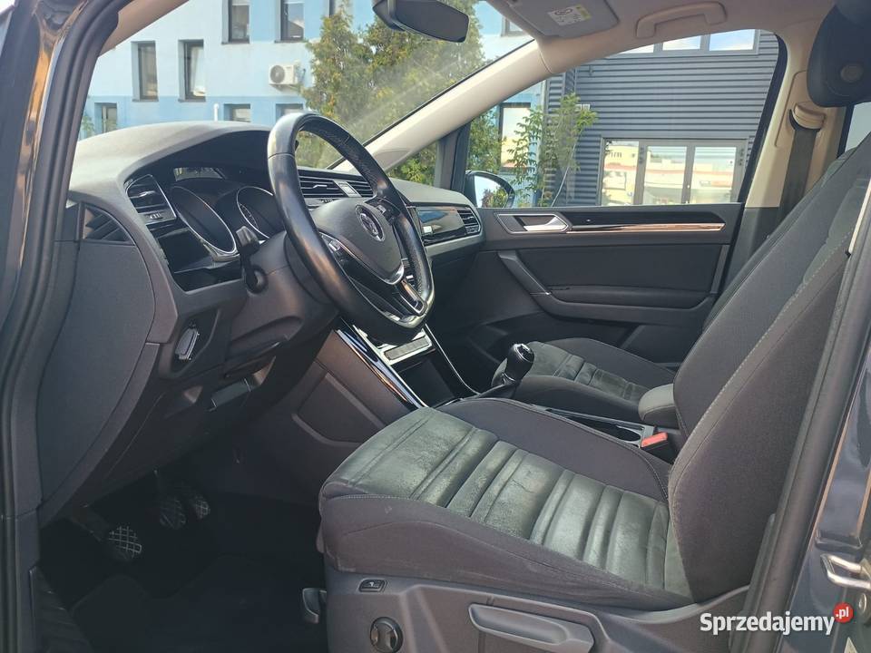 Volkswagen Touran III 20 TDI HIGHLINE zadbany nieuszkodzony kujawsko-pomorskie Bydgoszcz
