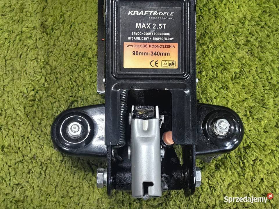 Podnośnik niskoprofilowy profesjonalny KraftDele Inczew