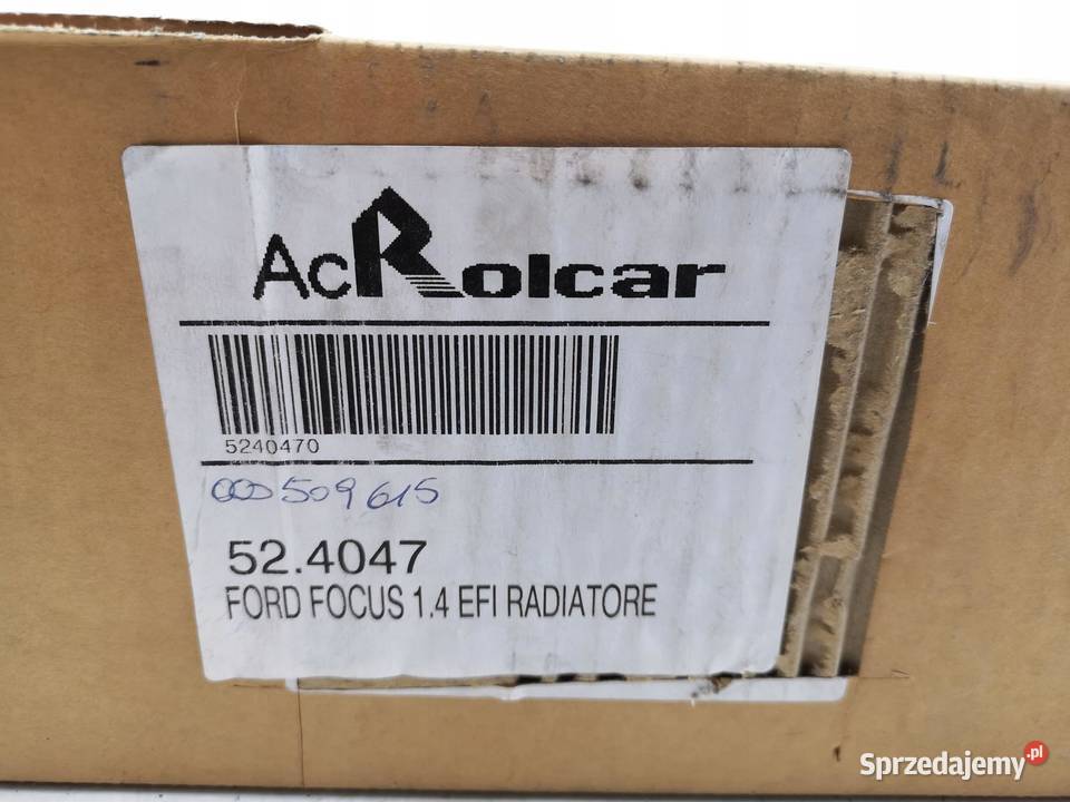 CHŁODNICA WODY VISTEON FORD FOCUS MK1 14 16 18 Chłodnie wody sprzedam