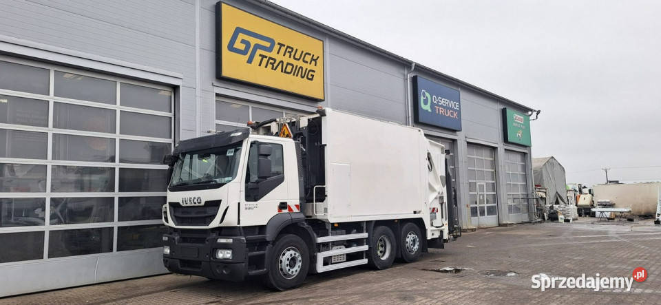 śmieciarki Iveco Stralis CNG niskoemisyjny Semat Sokołów