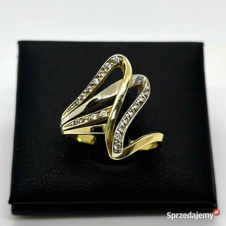 Złoty Pierścionek pr 585 32g R20 warmińsko-mazurskie Elbląg