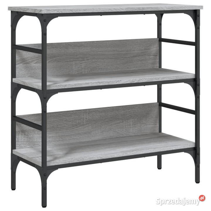 Stolik konsolowy szary dąb sonoma 75x32x75 Warszawa