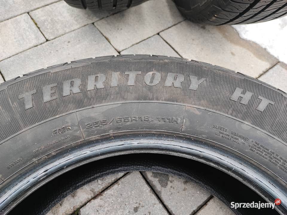Opony letnie 255 65 18 nośność 111H Goodyear Samochodowe małopolskie Tarnów