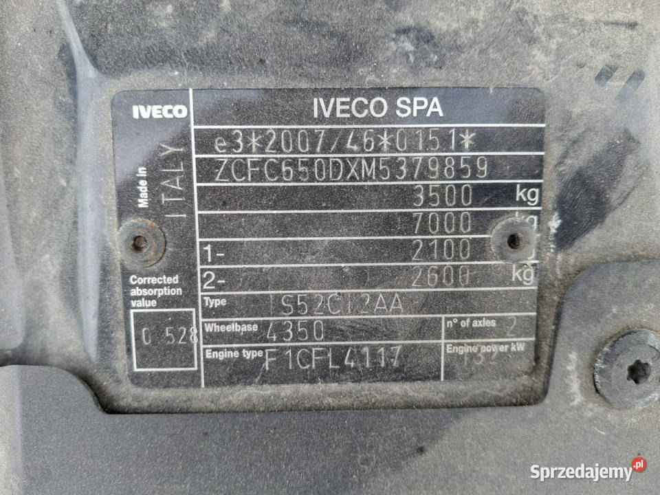 Iveco Daily diesel Komorniki