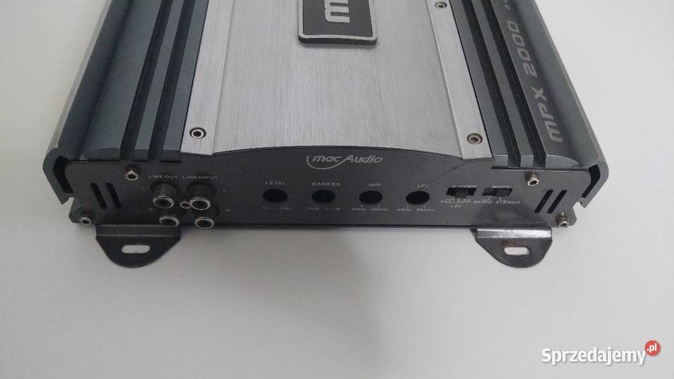 Wzmacniacz samochodowy MAC AUDIO MPX 2000