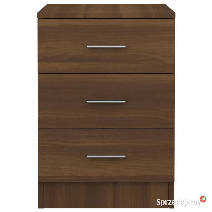 Szafka nocna brązowy dąb 38x35x56 WM815325