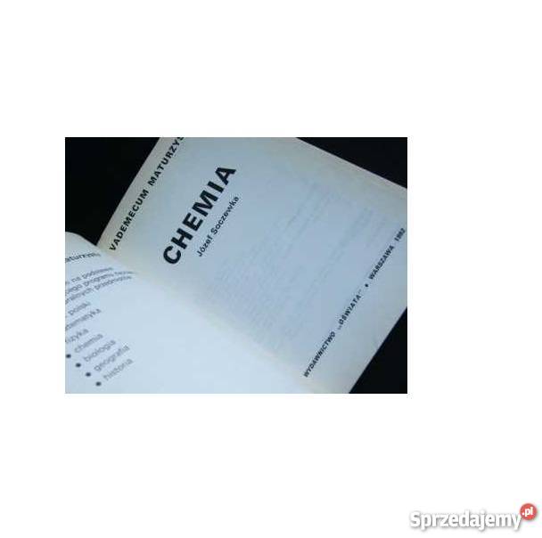 CHEMIA VADEMECUM MATURZYSTY fa Podręczniki